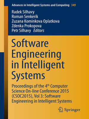 cover image of Software Engineering in Intelligent Systems